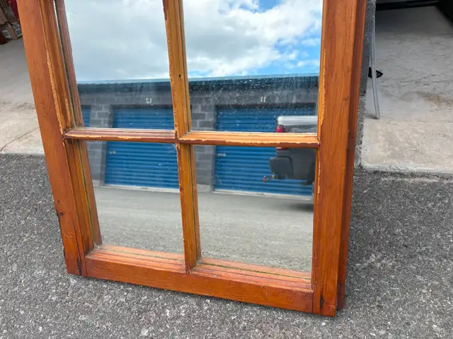 Solid Wood Window Mirror - Photo 5