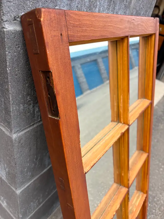 Solid Wood Window Mirror - Photo 6