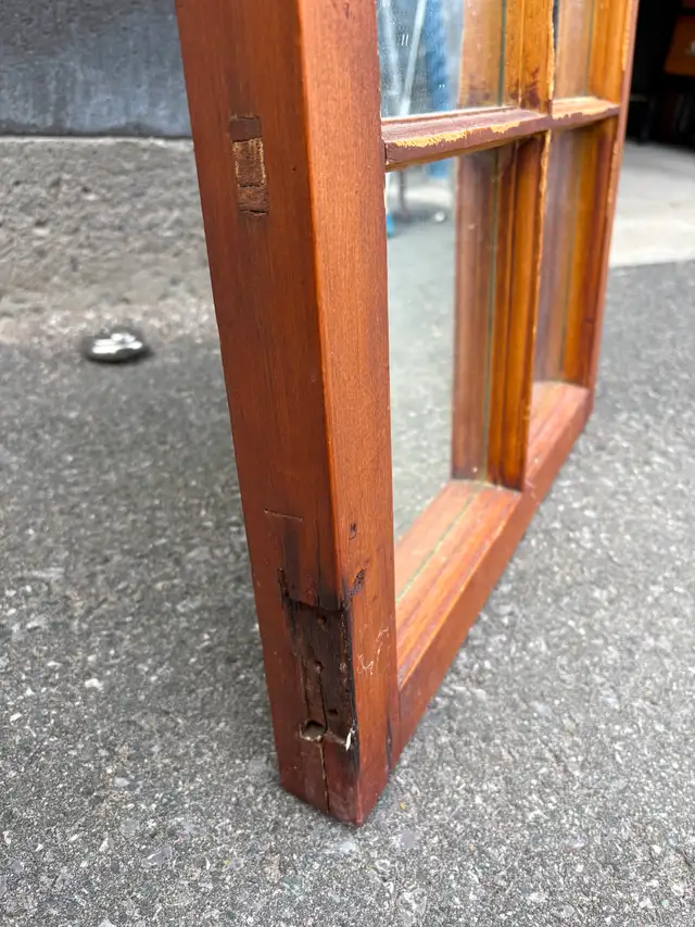 Solid Wood Window Mirror - Photo 8