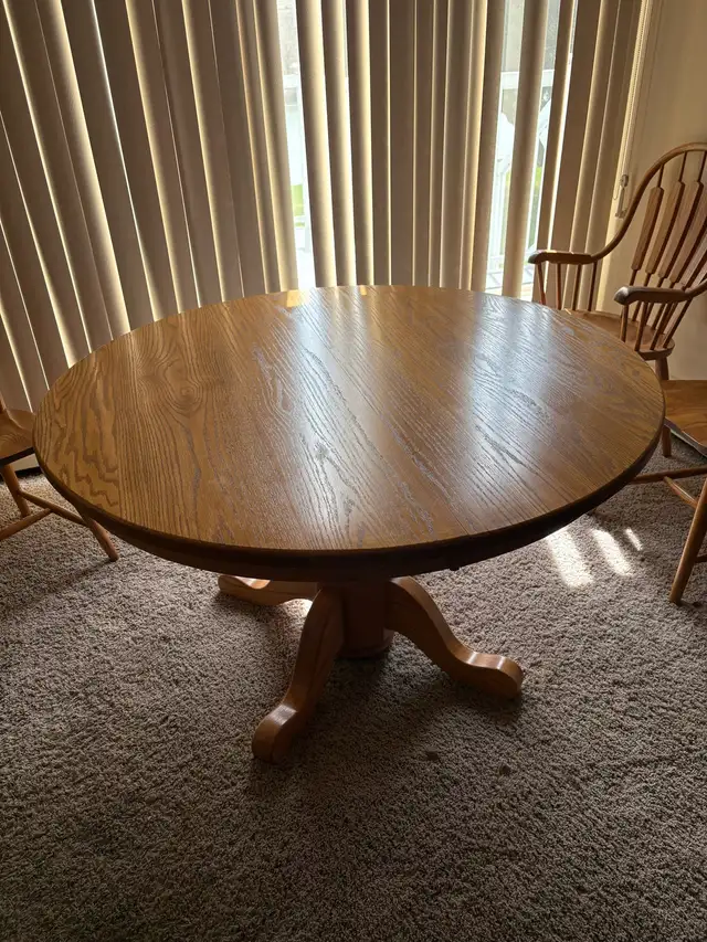 Solid Oak Dining Room Suite - Photo 5