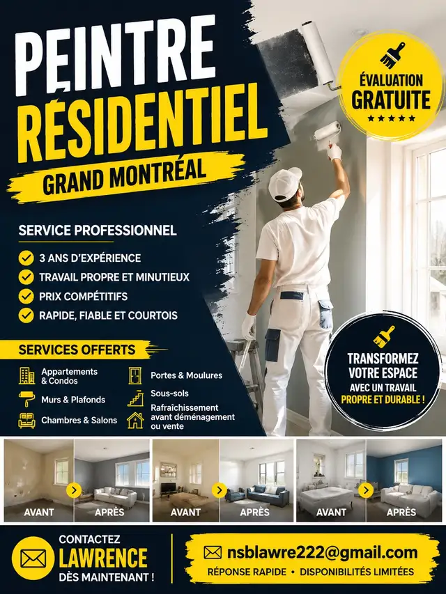 peintre résidentiel