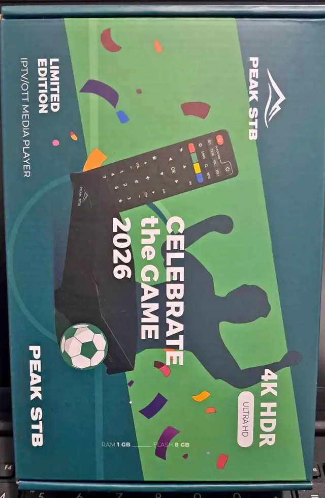 New Tvip peak stb 4K Linux box