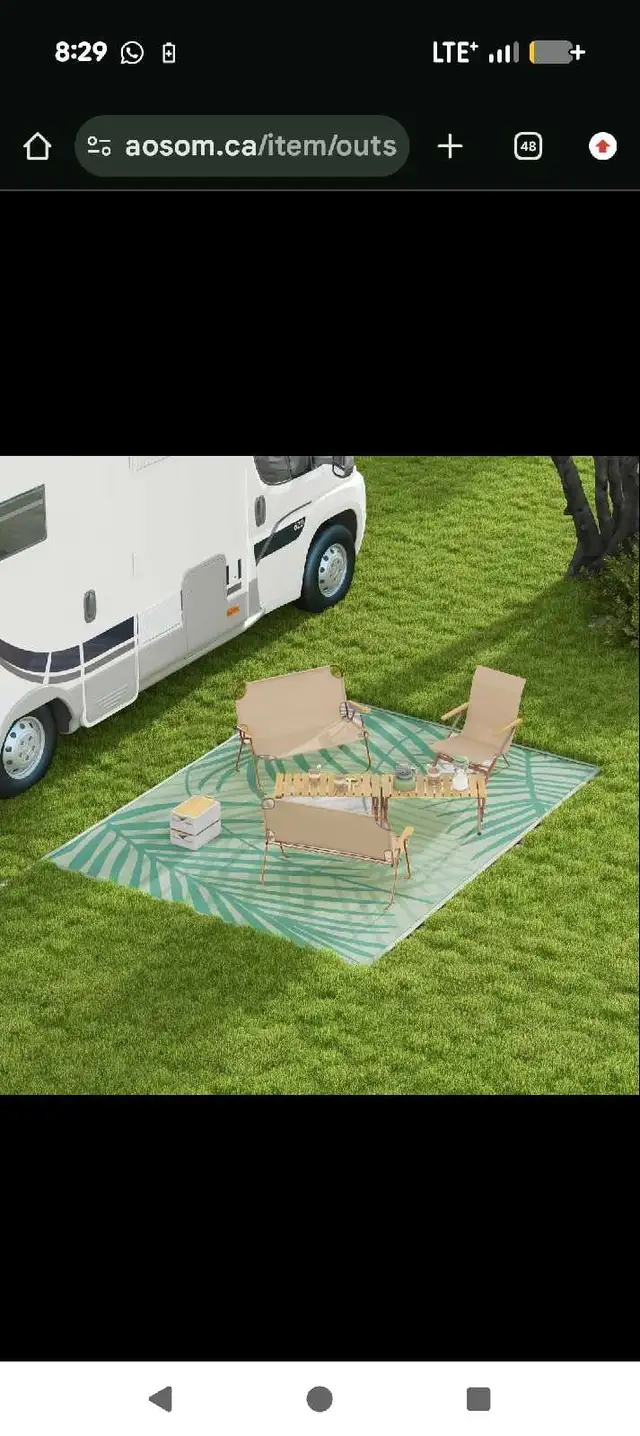 patio rug - Photo 5