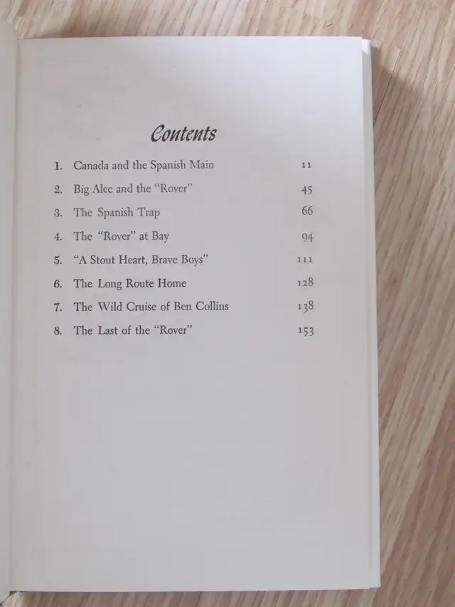 THE ROVER by Thomas H. Raddall - 1966 HC - Photo 5