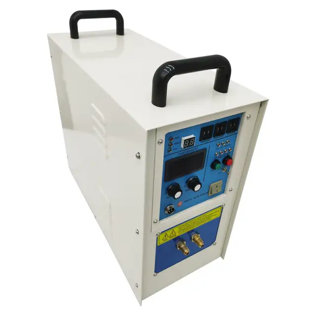 220V 15KW High Frequency Induction Heater Furnace Melting 022219 - Photo 2