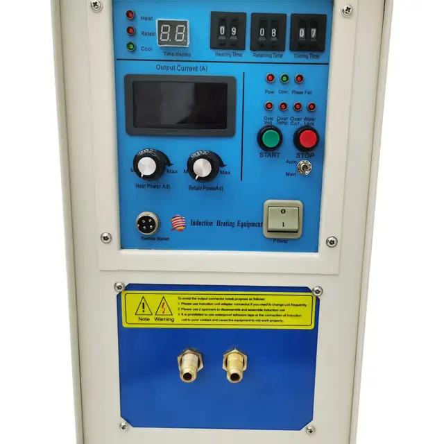 220V 15KW High Frequency Induction Heater Furnace Melting 022219 - Photo 4