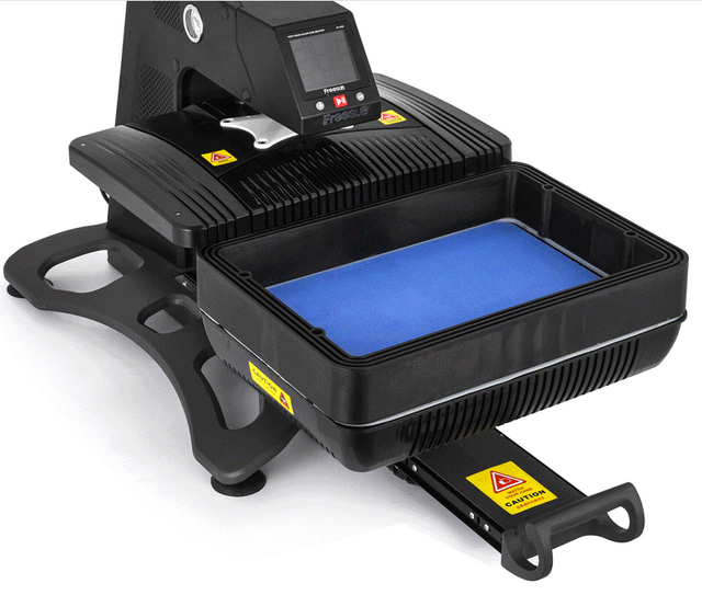 110V Pneumatic Heat Press Machine 3D Air Pump 110005 - Photo 7