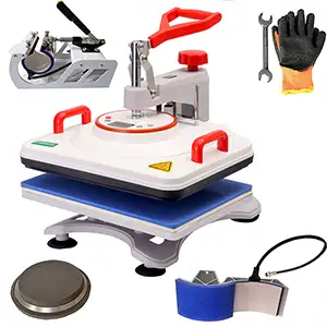 110V Upgraded 5in1 Digital Heat Press Machine T-shirts 110394 - Photo 2