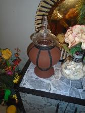 Glass Canister - Great for Tea Bags, Coffee Pods .. Etc