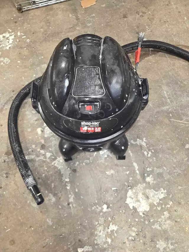 Shop vac and sander