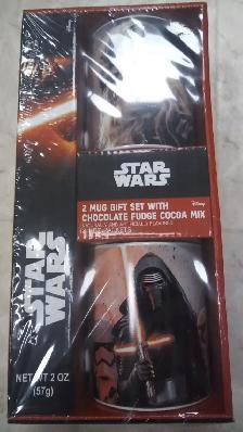 Disney Star Wars The Force Awakens  2 Mug Gift Set   Cocoa Mix
