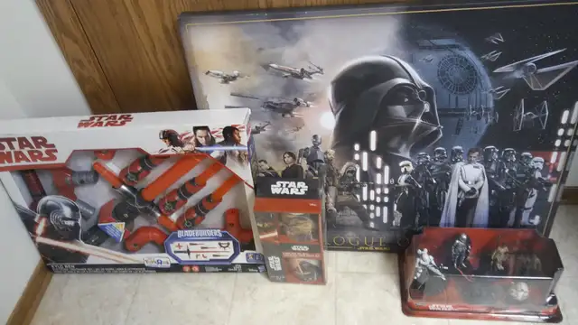 ~LOT~ Disney Star Wars The Force Awakens Rouge One Mug Art Toys