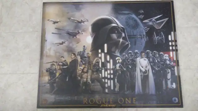 ~LOT~ Disney Star Wars The Force Awakens Rouge One Mug Art Toys - Photo 2