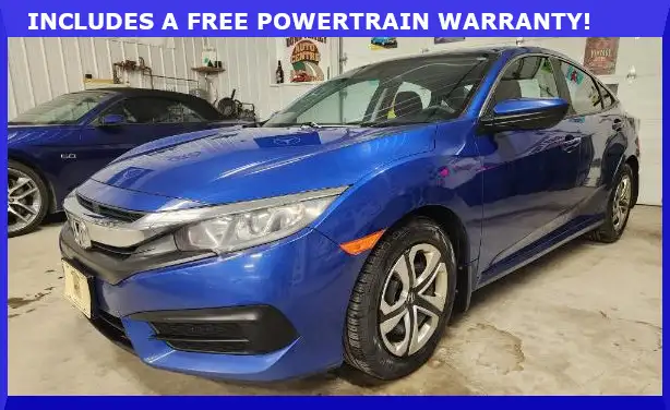 2018 Honda Civic Sedan LX MANUAL/REAR CAMERA