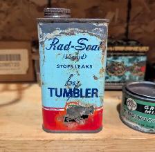 VINTAGE 1950's TUMBLER RAD-SEAL CAN (8 OZ.)