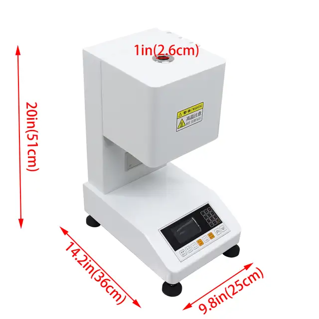 Lab Automatic Button Screen Melt Index Meter with Printer 025443 - Photo 10