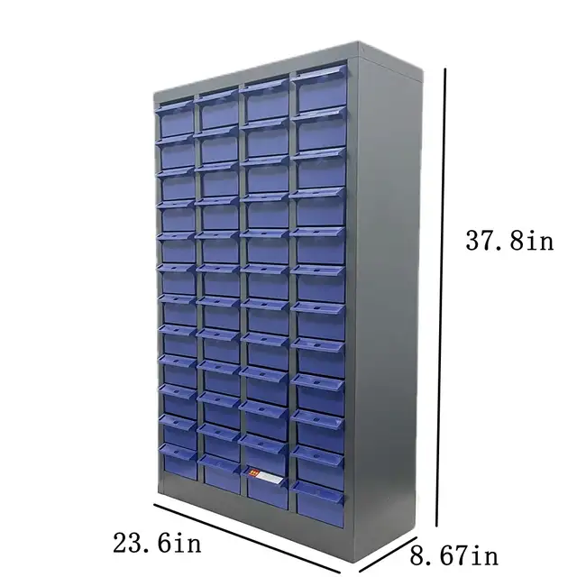 Part Cabinet 40 Plastic Drawer Workshop Storage Equipment 054556 - Photo 2