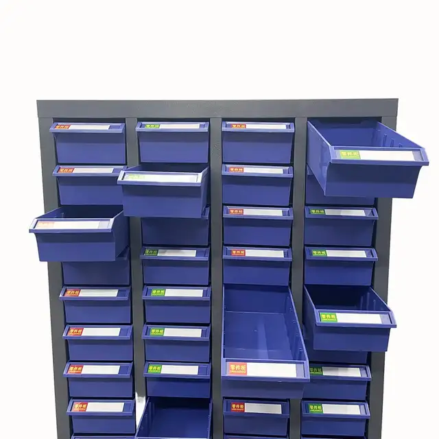 Part Cabinet 40 Plastic Drawer Workshop Storage Equipment 054556 - Photo 6