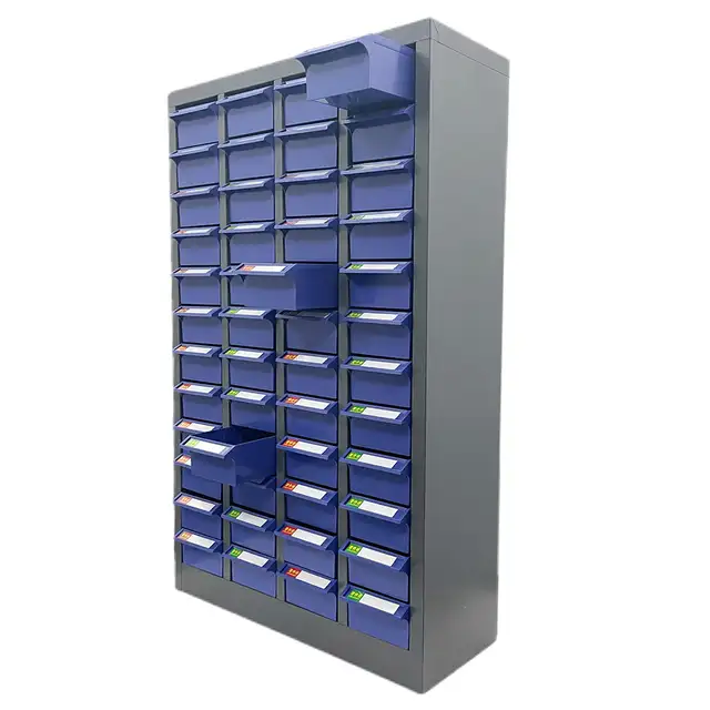Part Cabinet 40 Plastic Drawer Workshop Storage Equipment 054556 - Photo 7