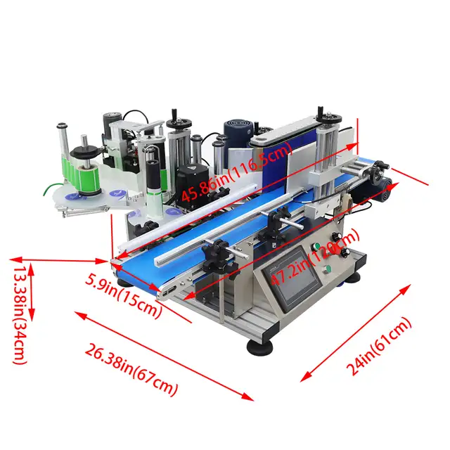 Promotion Conveyor Round Bottle Labeling & Coding Machine 160173 - Photo 2