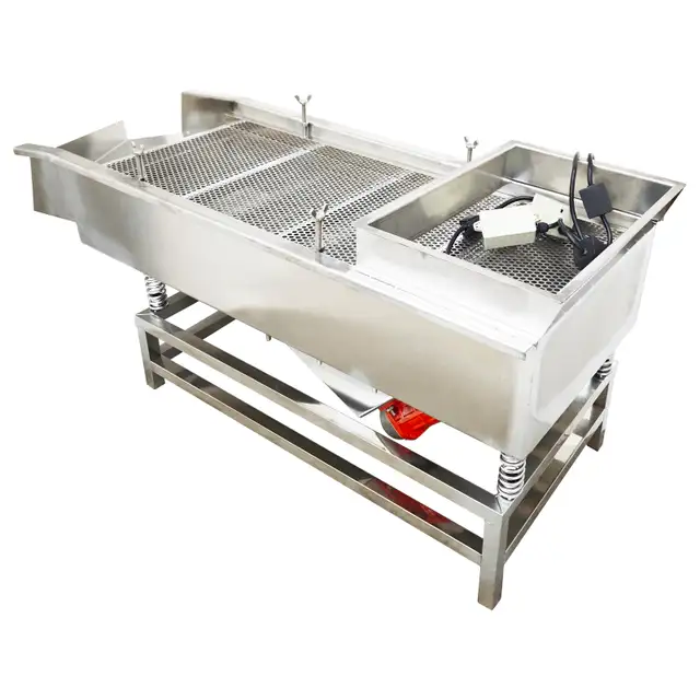 Dual Motor 2 Layer Linear Vibrating Screen w/8mm 6mm Mesh 230226 - Photo 3