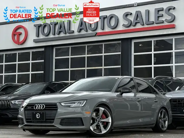 2018 Audi A4 PROGRESSIV S-LINE | SUNROOF | NAVI | LOADED