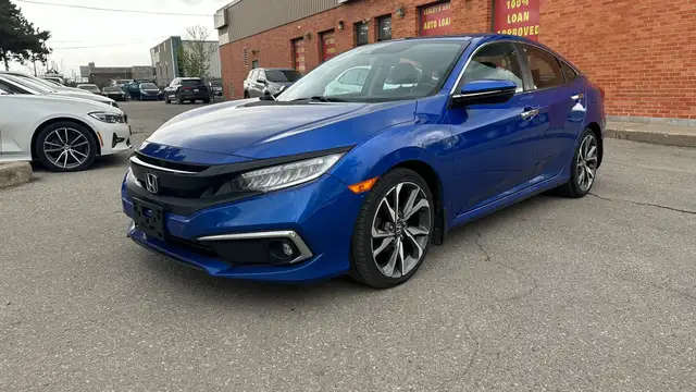 2019 Honda Civic TOURING CVT-NO ACCIDENT-REMOTE START-REVERSE CA