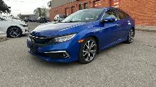 2019 Honda Civic TOURING CVT-NO ACCIDENT-REMOTE START-REVERSE CA