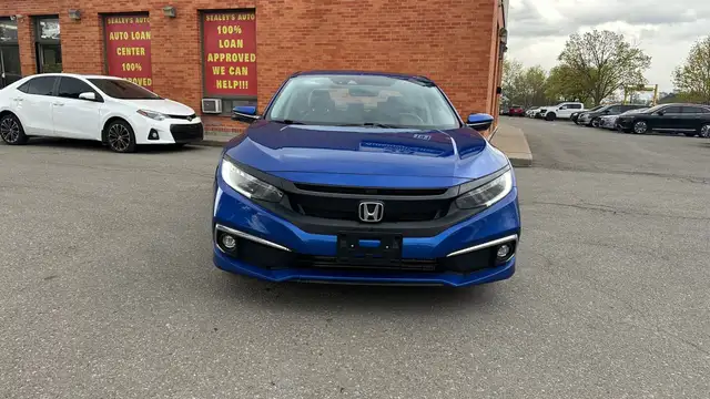 2019 Honda Civic TOURING CVT-NO ACCIDENT-REMOTE START-REVERSE CA - Photo 2
