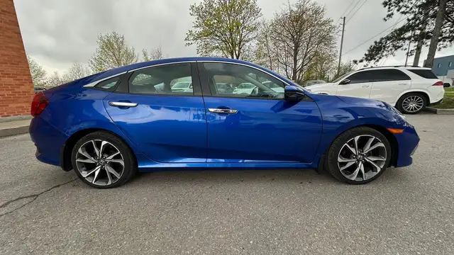 2019 Honda Civic TOURING CVT-NO ACCIDENT-REMOTE START-REVERSE CA - Photo 4