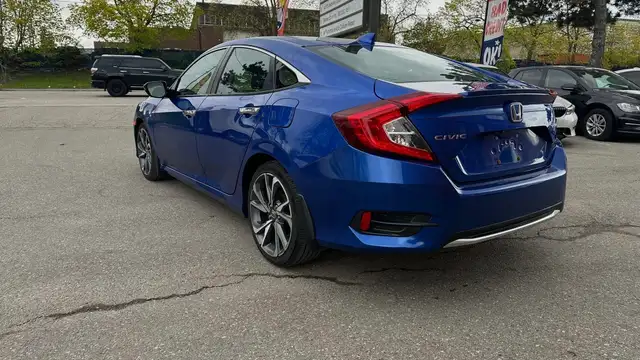 2019 Honda Civic TOURING CVT-NO ACCIDENT-REMOTE START-REVERSE CA - Photo 7