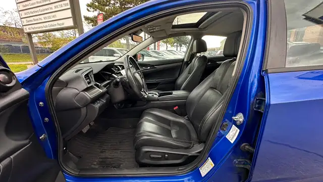 2019 Honda Civic TOURING CVT-NO ACCIDENT-REMOTE START-REVERSE CA - Photo 10