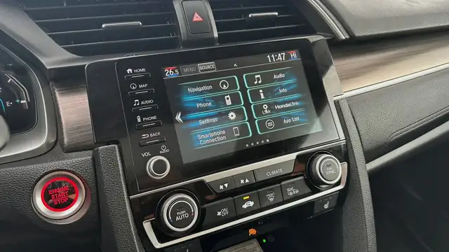 2019 Honda Civic TOURING CVT-NO ACCIDENT-REMOTE START-REVERSE CA - Photo 19