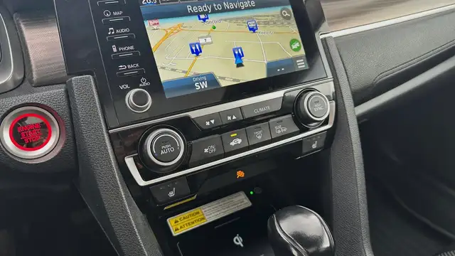 2019 Honda Civic TOURING CVT-NO ACCIDENT-REMOTE START-REVERSE CA - Photo 21