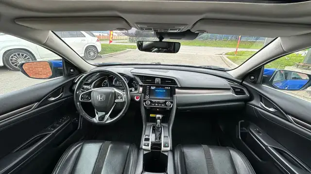 2019 Honda Civic TOURING CVT-NO ACCIDENT-REMOTE START-REVERSE CA - Photo 26