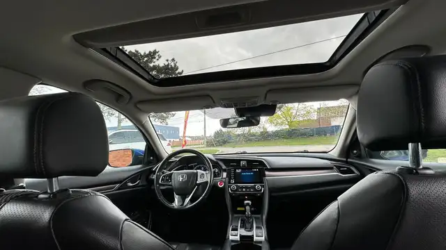2019 Honda Civic TOURING CVT-NO ACCIDENT-REMOTE START-REVERSE CA - Photo 28