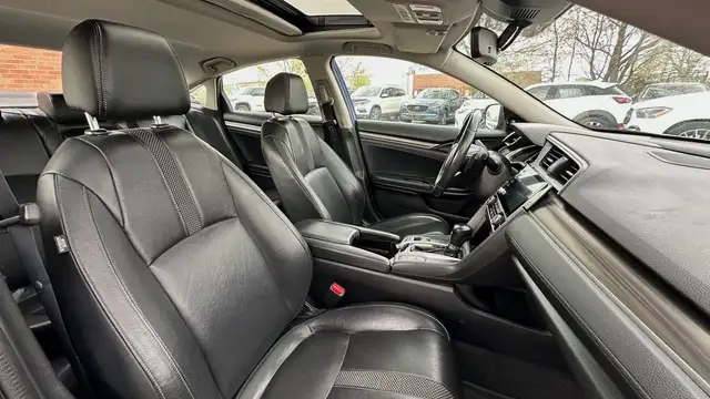 2019 Honda Civic TOURING CVT-NO ACCIDENT-REMOTE START-REVERSE CA - Photo 32