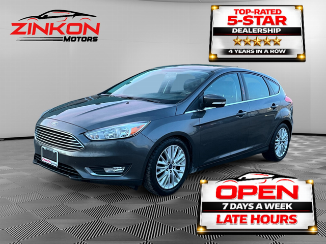 2018 Ford Focus TITANIUM | CLEAN CARFAX | BIG SCREEN | PUSH STAR