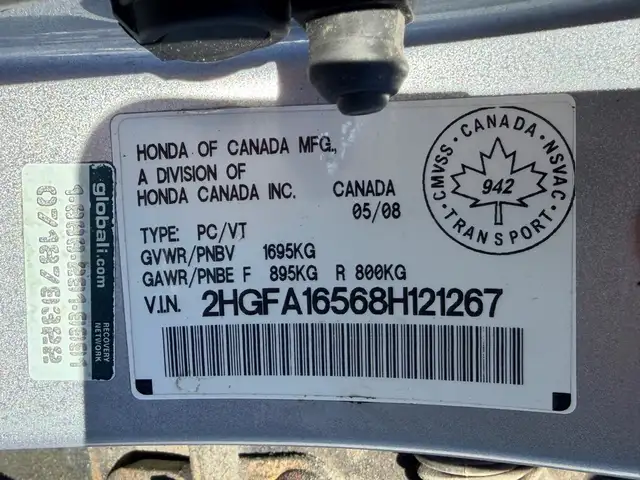 2008 Honda Civic LX 237KM CERTIFIED-WARRANTY - Photo 26