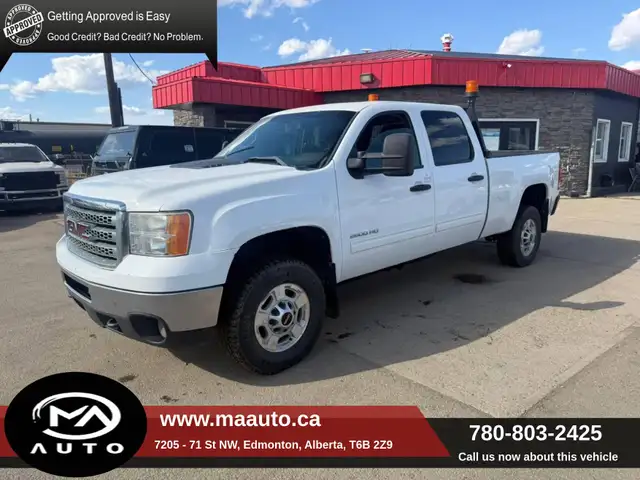 2012 GMC Sierra 2500HD 4WD Crew Cab SLE