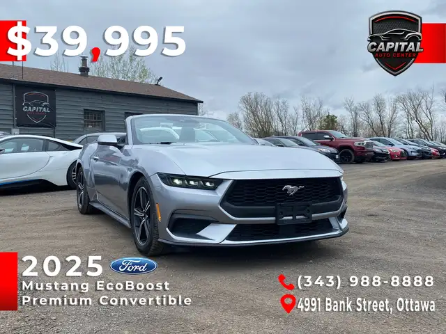 2025 Ford Mustang Convertible EcoBoost Premium