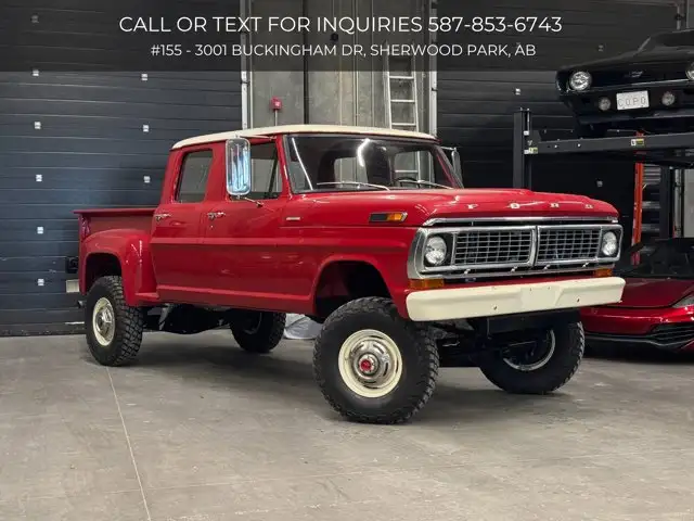 1970 Ford F-250 4x4 Crew Cab | 390 V8 | 4-Speed Manual