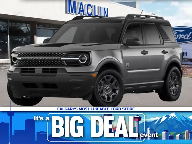 2026 Ford Bronco Sport BIG BEND | BLACK APPEARANCE PACKAGE |