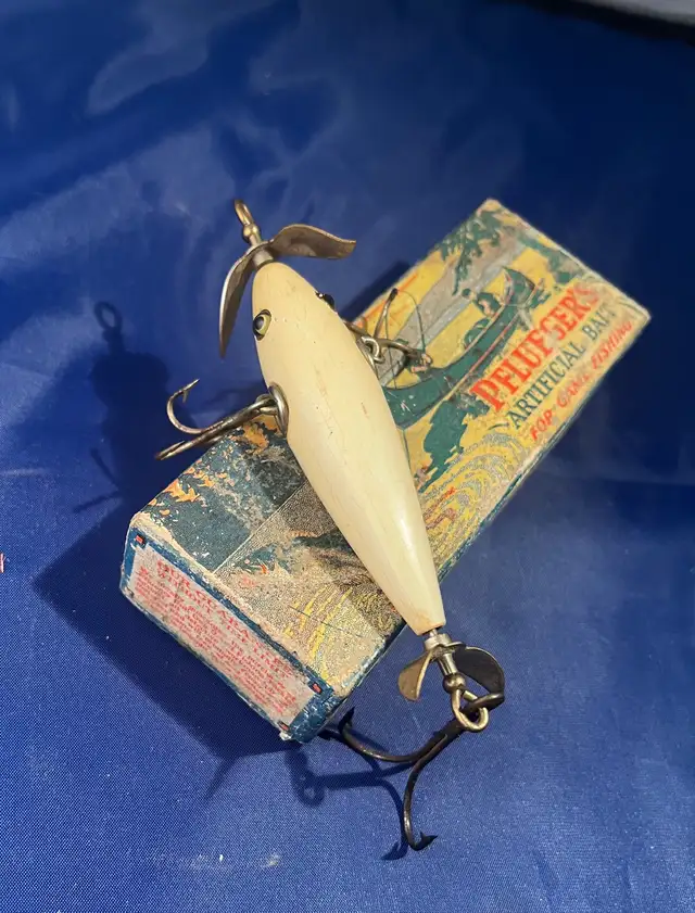 Vintage Pflueger Neverfail Fishing Lure In Box - Photo 3