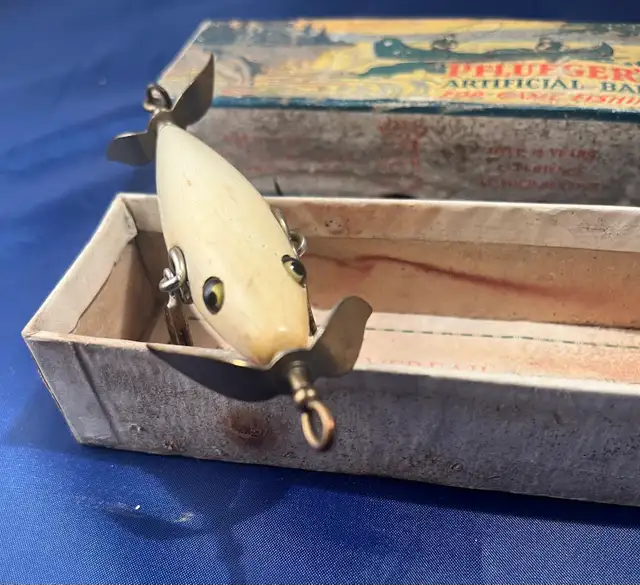 Vintage Pflueger Neverfail Fishing Lure In Box - Photo 5