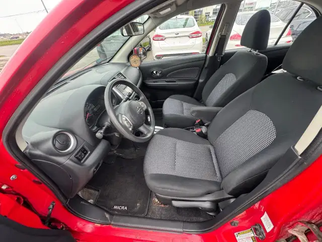 2015 Nissan Micra SV, NON CVT, WHEELS, ONLY 185KMS, CERTIFIED - Photo 9
