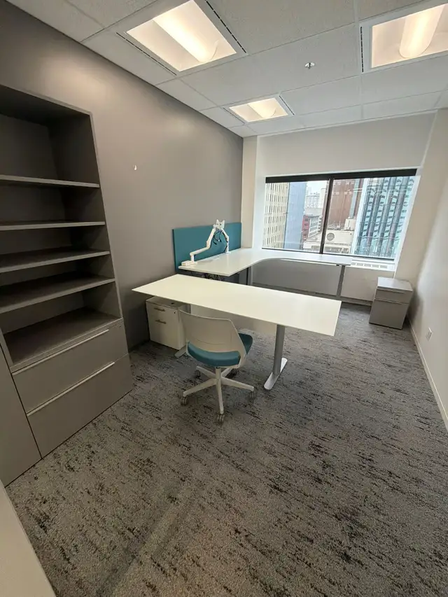 Steelcase Glass Table – Modern Office Table | $350!