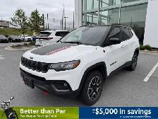 2024 Jeep Compass Trailhawk | 4x4 | Leather | Apple CarPlay