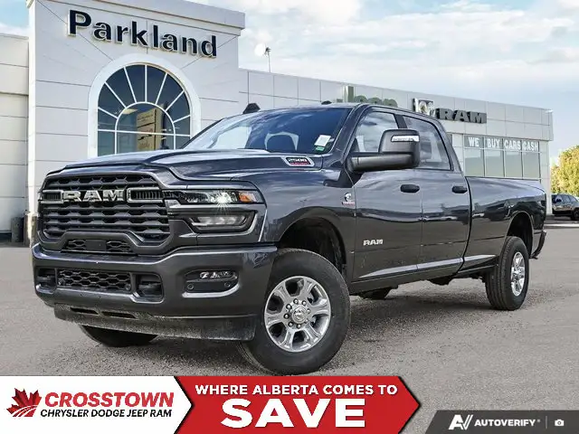 2026 Ram 2500 Big Horn Sport Crew 4x4 Diesel Long Box Nav