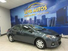 TOYOTA COROLLA 2016 S SPORT AUTOMATIQUE CUIR / TISSU NOIR CHAUFF - Photo 2